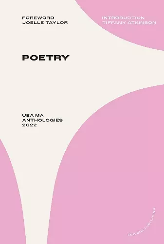 UEA MA Poetry Anthology 2022 cover