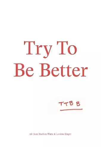 Try To Be Better cover