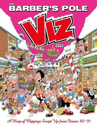 Viz Annual 2024: The Barber's Pole cover