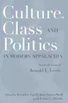 Culture, Class, and Politics in Modern Appalachia cover