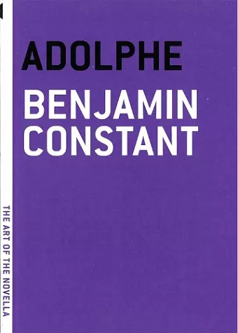 Adolphe cover