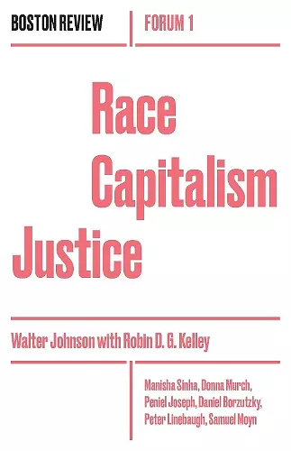 Race Capitalism Justice cover