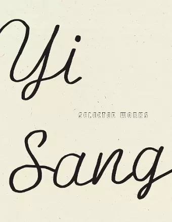 Yi Sang: Selected Works cover