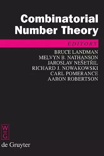 Combinatorial Number Theory cover