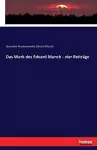 Das Werk des Edvard Munch - vier Beiträge cover