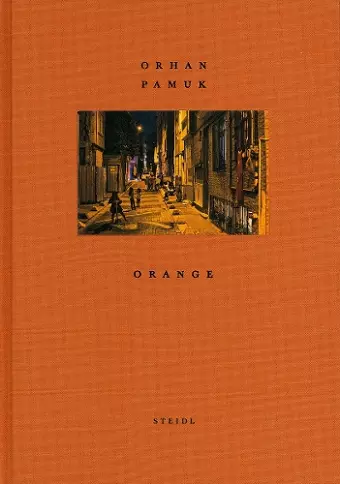 Orhan Pamuk: Orange cover