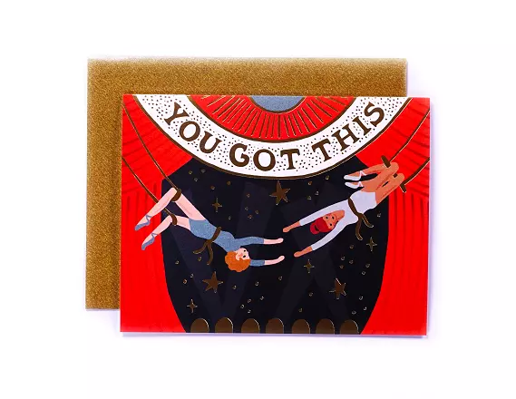 You Got This Trapeze Card cover