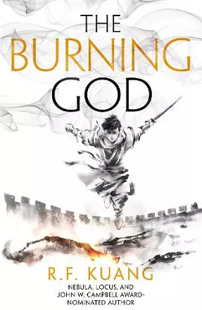 The Burning God cover